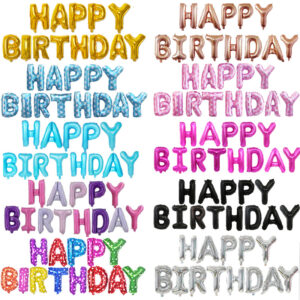 16 Inch Happy Birthday Foil Balloon