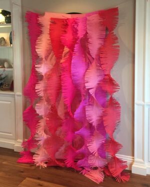 Crepe Paper Spiral Fringe Streamers