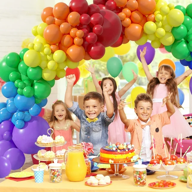 rainbow birthday trends