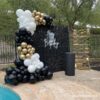 shimmer wall backdrop