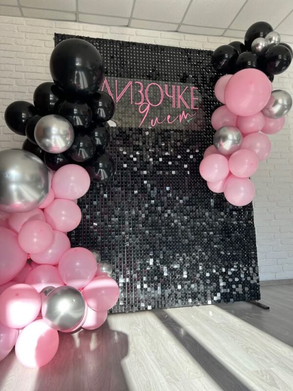 shimmer wall backdrop