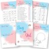 gender reveal games