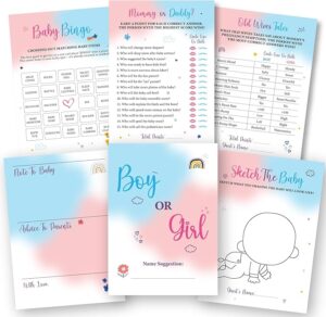 gender reveal games